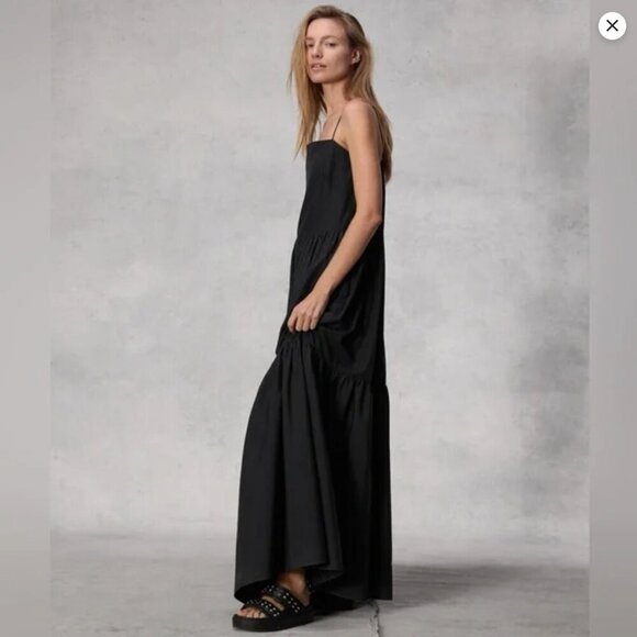 rag & bone Dresses & Skirts - Rag & Bone Leilah Poplin Maxi Dress – Size Large NWT